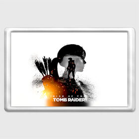 Магнит 45*70 с принтом Rise of the Tomb Raider 1 в Белгороде, Пластик | Размер: 78*52 мм; Размер печати: 70*45 | rise of the tomb raider | tomb raider | восхождение расхитительницы гробниц | расхитительница гробниц