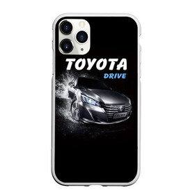 Чехол для iPhone 11 Pro матовый с принтом Toyota Drive в Белгороде, Силикон |  | crown | toyota | авто | автомобиль | краун | машина | тачка | тойота