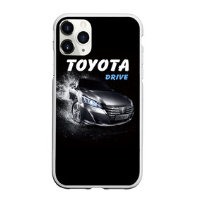 Чехол для iPhone 11 Pro Max матовый с принтом Toyota Drive в Белгороде, Силикон |  | crown | toyota | авто | автомобиль | краун | машина | тачка | тойота