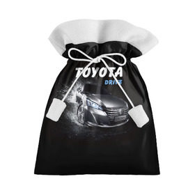 Подарочный 3D мешок с принтом Toyota Drive в Белгороде, 100% полиэстер | Размер: 29*39 см | crown | toyota | авто | автомобиль | краун | машина | тачка | тойота