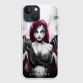 Чехол для iPhone 13 mini с принтом Cute Demon в Белгороде,  |  | league of legends | lol | morgana | лига легенд | лол | моргана