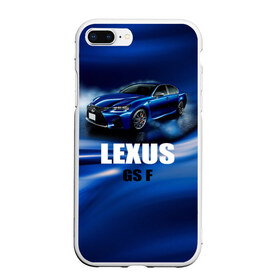 Чехол для iPhone 7Plus/8 Plus матовый с принтом Lexus GS F в Белгороде, Силикон | Область печати: задняя сторона чехла, без боковых панелей | gs f | lexus | авто | автомобиль | лексус | машина | спорткар | тачка