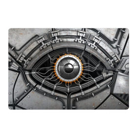 Магнитный плакат 3Х2 с принтом Android eye в Белгороде, Полимерный материал с магнитным слоем | 6 деталей размером 9*9 см | robot | андроид | глаз | механизм | око | очи | робот