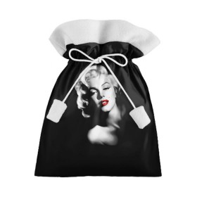 Подарочный 3D мешок с принтом Мэрилин Монро в Белгороде, 100% полиэстер | Размер: 29*39 см | Тематика изображения на принте: marilyn monroe | актриса | блондинка | губы | звезда | кино | певица
