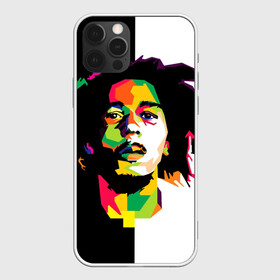 Чехол для iPhone 12 Pro с принтом Bob Marley в Белгороде, силикон | область печати: задняя сторона чехла, без боковых панелей | боб марли | поп арт