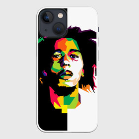 Чехол для iPhone 13 mini с принтом Bob Marley в Белгороде,  |  | боб марли | поп арт