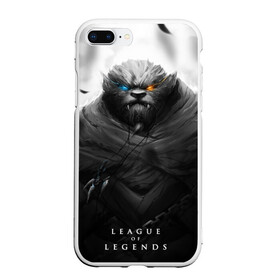 Чехол для iPhone 7Plus/8 Plus матовый с принтом Rengar LoL в Белгороде, Силикон | Область печати: задняя сторона чехла, без боковых панелей | league of legends | lol | rengar | лига легенд | лол | ренгар | тигр