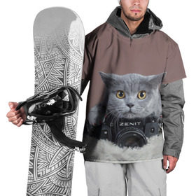 Накидка на куртку 3D с принтом Котик фотограф в Белгороде, 100% полиэстер |  | Тематика изображения на принте: кот | котик | кошка | объектив | фотоаппарат | фотограф