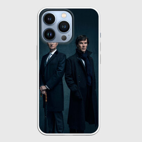 Чехол для iPhone 13 Pro с принтом Холмсы в Белгороде,  |  | benedict | cumberbatch | doctor watson | freeman | holmes | sherlock | бенедикт | доктор ватсон | камбербатч | мартин | фриман | холмс | шерлок