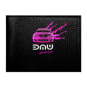 Обложка для студенческого билета с принтом BMW glamour в Белгороде, натуральная кожа | Размер: 11*8 см; Печать на всей внешней стороне | Тематика изображения на принте: bmw | m5 | pink | авто | автомобиль | бмв | гламур | машина | розовый | стиль | тачка | элита