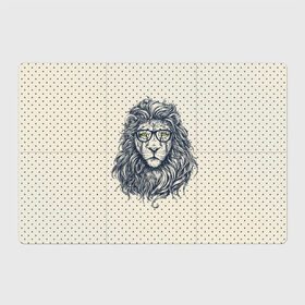 Магнитный плакат 3Х2 с принтом SWAG Lion в Белгороде, Полимерный материал с магнитным слоем | 6 деталей размером 9*9 см | animal | cat | hipster | king | lion | животное | зверь | король | лев | очки | хипстер