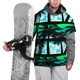 Накидка на куртку 3D с принтом Hawaii в Белгороде, 100% полиэстер |  | Тематика изображения на принте: 