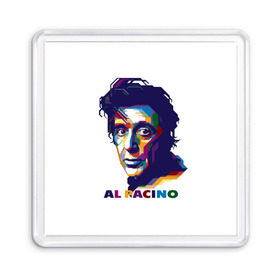 Магнит 55*55 с принтом Al Pacino в Белгороде, Пластик | Размер: 65*65 мм; Размер печати: 55*55 мм | актёр | аль пачино | артист | звезда | кино | киноактёр | кинозвезда | кинофильм | роль
