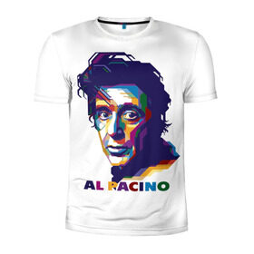 Мужская футболка 3D спортивная с принтом Al Pacino в Белгороде, 100% полиэстер с улучшенными характеристиками | приталенный силуэт, круглая горловина, широкие плечи, сужается к линии бедра | актёр | аль пачино | артист | звезда | кино | киноактёр | кинозвезда | кинофильм | роль