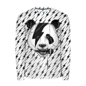Мужской лонгслив 3D с принтом Панда вокалист в Белгороде, 100% полиэстер | длинные рукава, круглый вырез горловины, полуприлегающий силуэт | animal | bear | beast | metal | music | nature | panda | rock | sound | vocal | вокал | животное | зверь | звук | медведь | меломан | метал | мишка | музыка | панда | природа | рок