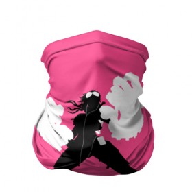 Бандана-труба 3D с принтом Pink в Белгороде, 100% полиэстер, ткань с особыми свойствами — Activecool | плотность 150‒180 г/м2; хорошо тянется, но сохраняет форму | league of legends | lol | vi | вай | лига легенд | лол
