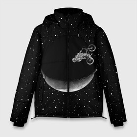 Мужская зимняя куртка 3D с принтом Астронавт байкер в Белгороде, верх — 100% полиэстер; подкладка — 100% полиэстер; утеплитель — 100% полиэстер | длина ниже бедра, свободный силуэт Оверсайз. Есть воротник-стойка, отстегивающийся капюшон и ветрозащитная планка. 

Боковые карманы с листочкой на кнопках и внутренний карман на молнии. | Тематика изображения на принте: astronaut | cosmonaut | cosmos | galaxy | moto | planet | space | star | universe | астронавт | байкер | вселенная | галактика | звезды | космонавт | космос | луна | мотоцикл | планета