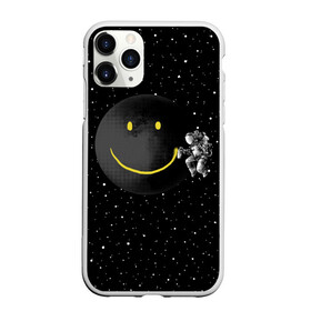 Чехол для iPhone 11 Pro матовый с принтом Лунная улыбка в Белгороде, Силикон |  | astronaut | cosmonaut | cosmos | galaxy | meteor | moon | planet | smile | space | universe | астронавт | вселенная | галактика | звезды | космонавт | космос | луна | смайл | улыбка