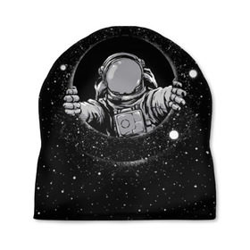Шапка 3D с принтом Черная дыра в Белгороде, 100% полиэстер | универсальный размер, печать по всей поверхности изделия | astronaut | cosmonaut | cosmos | galaxy | meteor | moon | planet | space | star | universe | астронавт | бесконечность | вселенная | галактика | космонавт | космос | черная дыра