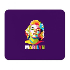 Коврик прямоугольный с принтом Marilyn Monroe в Белгороде, натуральный каучук | размер 230 х 185 мм; запечатка лицевой стороны | marilyn monroe | актриса | звезда | кино | мэрилин монро | певица