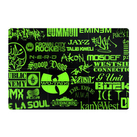 Магнитный плакат 3Х2 с принтом Hip-Hop в Белгороде, Полимерный материал с магнитным слоем | 6 деталей размером 9*9 см | akon | eminem | hip hop | snoop dogg | wu tang | xzibit | хип хоп | эминем