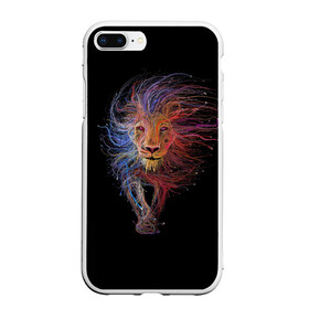 Чехол для iPhone 7Plus/8 Plus матовый с принтом Лев в Белгороде, Силикон | Область печати: задняя сторона чехла, без боковых панелей | lion | львица | хищник