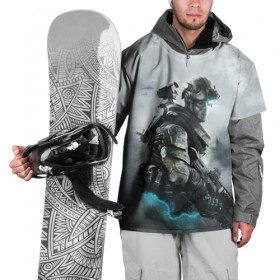 Накидка на куртку 3D с принтом Ghost Recon в Белгороде, 100% полиэстер |  | battlefield | call of duty | clancy | cod | counter | csgo | rainbow | six | strike | tom | tom clancy’s