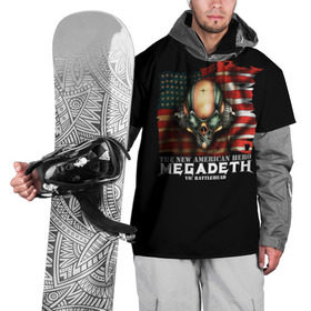 Накидка на куртку 3D с принтом Megadeth #3 в Белгороде, 100% полиэстер |  | Тематика изображения на принте: dave | megadeth | metal | mustaine | rattlehead | rock | thrash | vic | дейв | мастейн | мегадез | мегадет | мегедес | метал | рок | треш