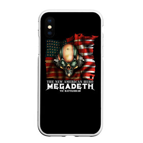 Чехол для iPhone XS Max матовый с принтом Megadeth #3 в Белгороде, Силикон | Область печати: задняя сторона чехла, без боковых панелей | dave | megadeth | metal | mustaine | rattlehead | rock | thrash | vic | дейв | мастейн | мегадез | мегадет | мегедес | метал | рок | треш
