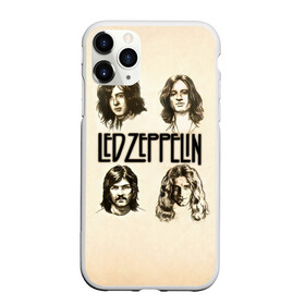Чехол для iPhone 11 Pro матовый с принтом Led Zeppelin 1 в Белгороде, Силикон |  | Тематика изображения на принте: led zeppelin | лед зеппелин | роберт плант
