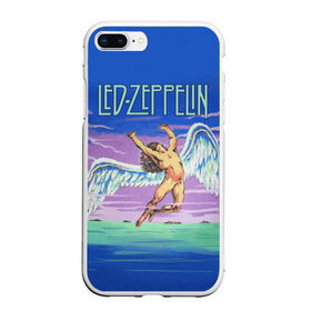 Чехол для iPhone 7Plus/8 Plus матовый с принтом Led Zeppelin 2 в Белгороде, Силикон | Область печати: задняя сторона чехла, без боковых панелей | Тематика изображения на принте: led zeppelin | лед зеппелин | роберт плант
