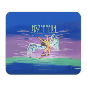 Коврик прямоугольный с принтом Led Zeppelin 2 в Белгороде, натуральный каучук | размер 230 х 185 мм; запечатка лицевой стороны | Тематика изображения на принте: led zeppelin | лед зеппелин | роберт плант