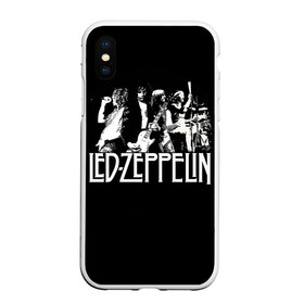 Чехол для iPhone XS Max матовый с принтом Led Zeppelin 4 в Белгороде, Силикон | Область печати: задняя сторона чехла, без боковых панелей | led zeppelin | лед зеппелин | роберт плант