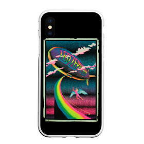 Чехол для iPhone XS Max матовый с принтом Led Zeppelin 5 в Белгороде, Силикон | Область печати: задняя сторона чехла, без боковых панелей | led zeppelin | лед зеппелин | роберт плант