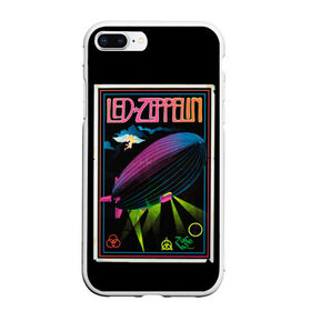 Чехол для iPhone 7Plus/8 Plus матовый с принтом Led Zeppelin 6 в Белгороде, Силикон | Область печати: задняя сторона чехла, без боковых панелей | Тематика изображения на принте: led zeppelin | лед зеппелин | роберт плант
