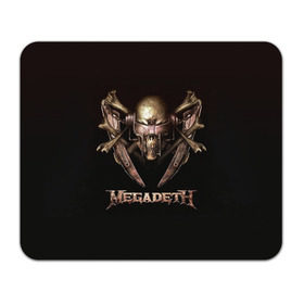 Коврик прямоугольный с принтом Megadeth 3 в Белгороде, натуральный каучук | размер 230 х 185 мм; запечатка лицевой стороны | megadeth | дирк вербурен | дэвид эллефсон | дэйв мастейн | кико лоурейро | мегадэт