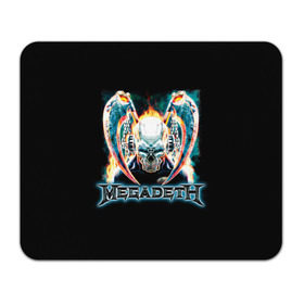 Коврик прямоугольный с принтом Megadeth 4 в Белгороде, натуральный каучук | размер 230 х 185 мм; запечатка лицевой стороны | megadeth | дирк вербурен | дэвид эллефсон | дэйв мастейн | кико лоурейро | мегадэт
