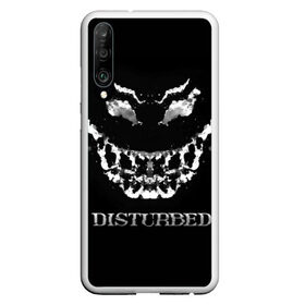 Чехол для Honor P30 с принтом Disturbed 5 в Белгороде, Силикон | Область печати: задняя сторона чехла, без боковых панелей | disturbed | donegan | draiman | moyer | wengren | венгрен | дистурбед | дониган | дрейман | мойер | хард рок