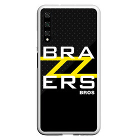 Чехол для Honor 20 с принтом Brazzers Bros в Белгороде, Силикон | Область печати: задняя сторона чехла, без боковых панелей | brazzers | erotic | johnny sins | love | man | pron | video | xxx | бразерс | браззерс | видео | джонни синс | лысый | любовь | прон