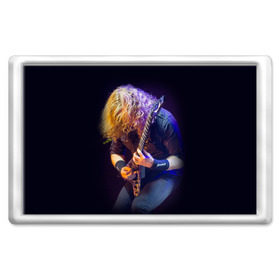 Магнит 45*70 с принтом Dave Mustaine в Белгороде, Пластик | Размер: 78*52 мм; Размер печати: 70*45 | Тематика изображения на принте: dave | megadeth | metal | mustaine | rattlehead | rock | thrash | vic | дейв | мастейн | мегадет | метал | рок | треш