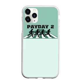 Чехол для iPhone 11 Pro матовый с принтом Payday 2 в Белгороде, Силикон |  | Тематика изображения на принте: game | payday | payday 2 | игра | игрок | компьютерные игры | маски