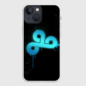 Чехол для iPhone 13 mini с принтом cs:go   Cloud 9 (Black collection) в Белгороде,  |  | cloud9 | cs | csgo | го | кс