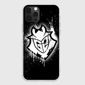 Чехол для iPhone 12 Pro с принтом cs:go - Gamers 2 (Black collection) в Белгороде, силикон | область печати: задняя сторона чехла, без боковых панелей | Тематика изображения на принте: cs | csgo | g2 | gamers2 | го | кс