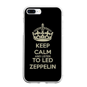 Чехол для iPhone 7Plus/8 Plus матовый с принтом Led Zeppelin в Белгороде, Силикон | Область печати: задняя сторона чехла, без боковых панелей | Тематика изображения на принте: led zeppelin