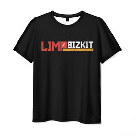 Мужская футболка 3D с принтом Limp Bizkit в Белгороде, 100% полиэфир | прямой крой, круглый вырез горловины, длина до линии бедер | fred durst | limp bizkit | лим бискит | фред дерст