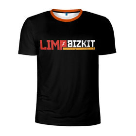 Мужская футболка 3D спортивная с принтом Limp Bizkit в Белгороде, 100% полиэстер с улучшенными характеристиками | приталенный силуэт, круглая горловина, широкие плечи, сужается к линии бедра | fred durst | limp bizkit | лим бискит | фред дерст