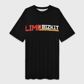 Платье-футболка 3D с принтом Limp Bizkit в Белгороде,  |  | fred durst | limp bizkit | лим бискит | фред дерст