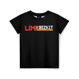 Детская футболка 3D с принтом Limp Bizkit в Белгороде, 100% гипоаллергенный полиэфир | прямой крой, круглый вырез горловины, длина до линии бедер, чуть спущенное плечо, ткань немного тянется | fred durst | limp bizkit | лим бискит | фред дерст