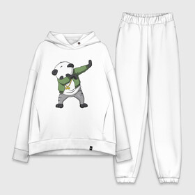Женский костюм хлопок Oversize с принтом Panda dab в Белгороде,  |  | dab | dab n dance | panda dab | панда