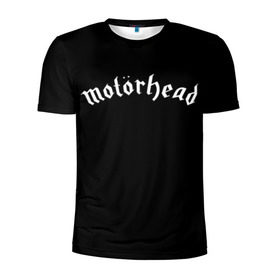 Мужская футболка 3D спортивная с принтом Motorhead в Белгороде, 100% полиэстер с улучшенными характеристиками | приталенный силуэт, круглая горловина, широкие плечи, сужается к линии бедра | motorhead | моторхэд